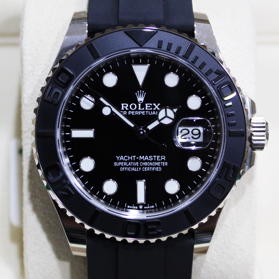 Rolex Yacht-Master 42 Oysterflex Black Dial 226659