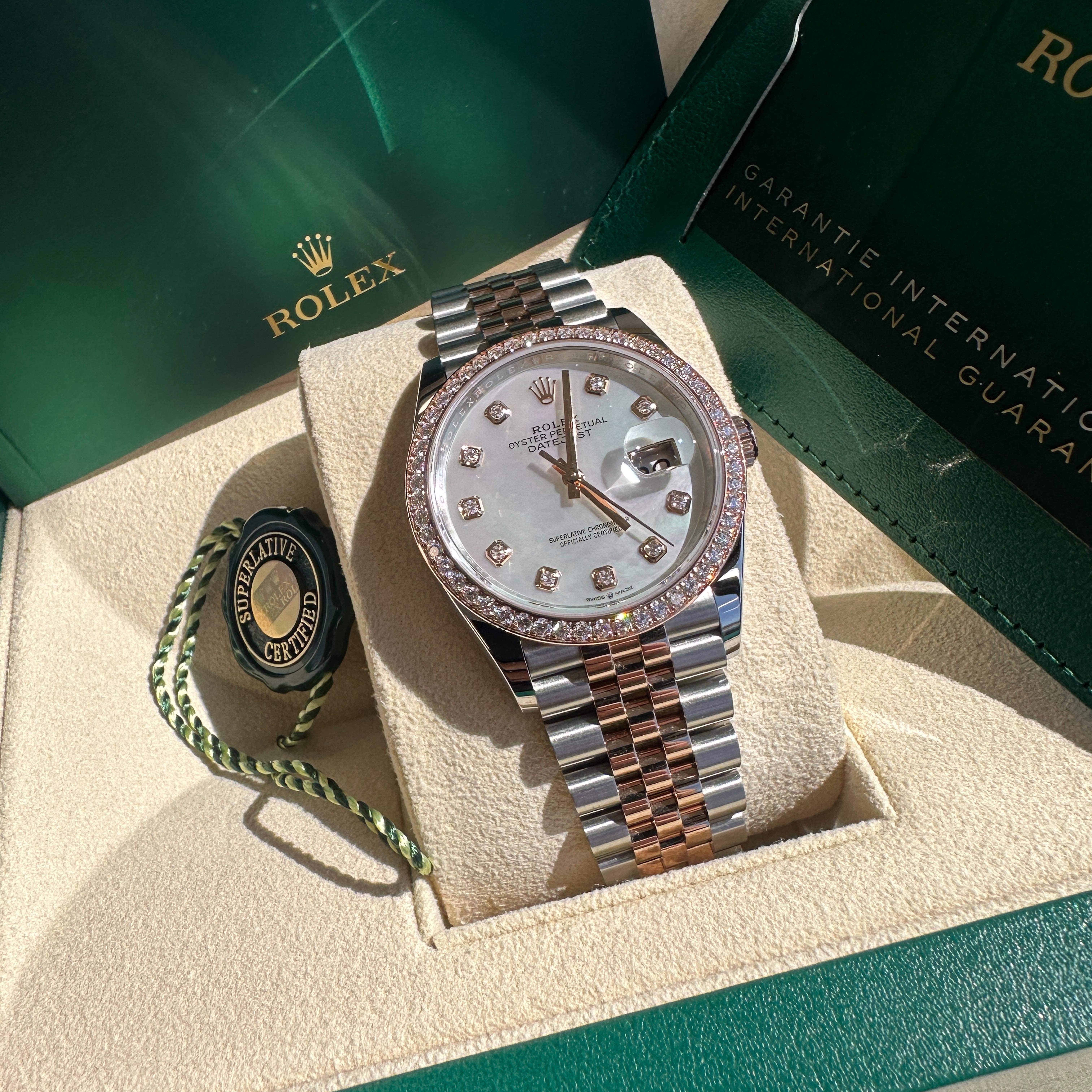 Rolex Datejust 36 Two-Tone / Diamond-Set / MOP / Diamond-Set