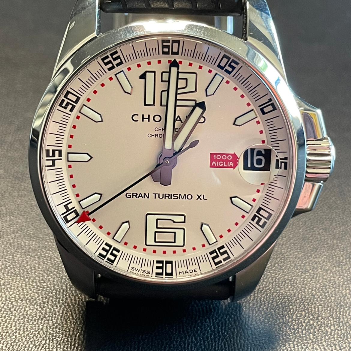 Chopard Mille Miglia GT XL 44 Steel / Silvered - Limited to