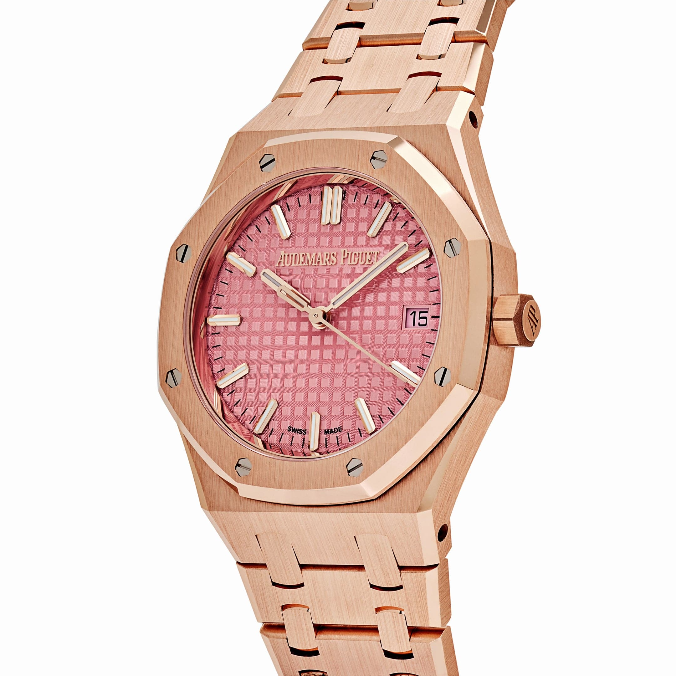 Oak Rose Frosted Rose Gold Ap Oak Frosted Gold Rainbow Audemars