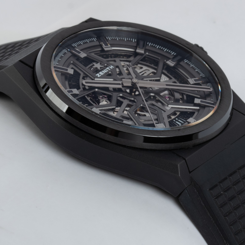 Zenith Defy Classic PAPERS Ceramic Skeleton Date Watch 49.9000.670/77.