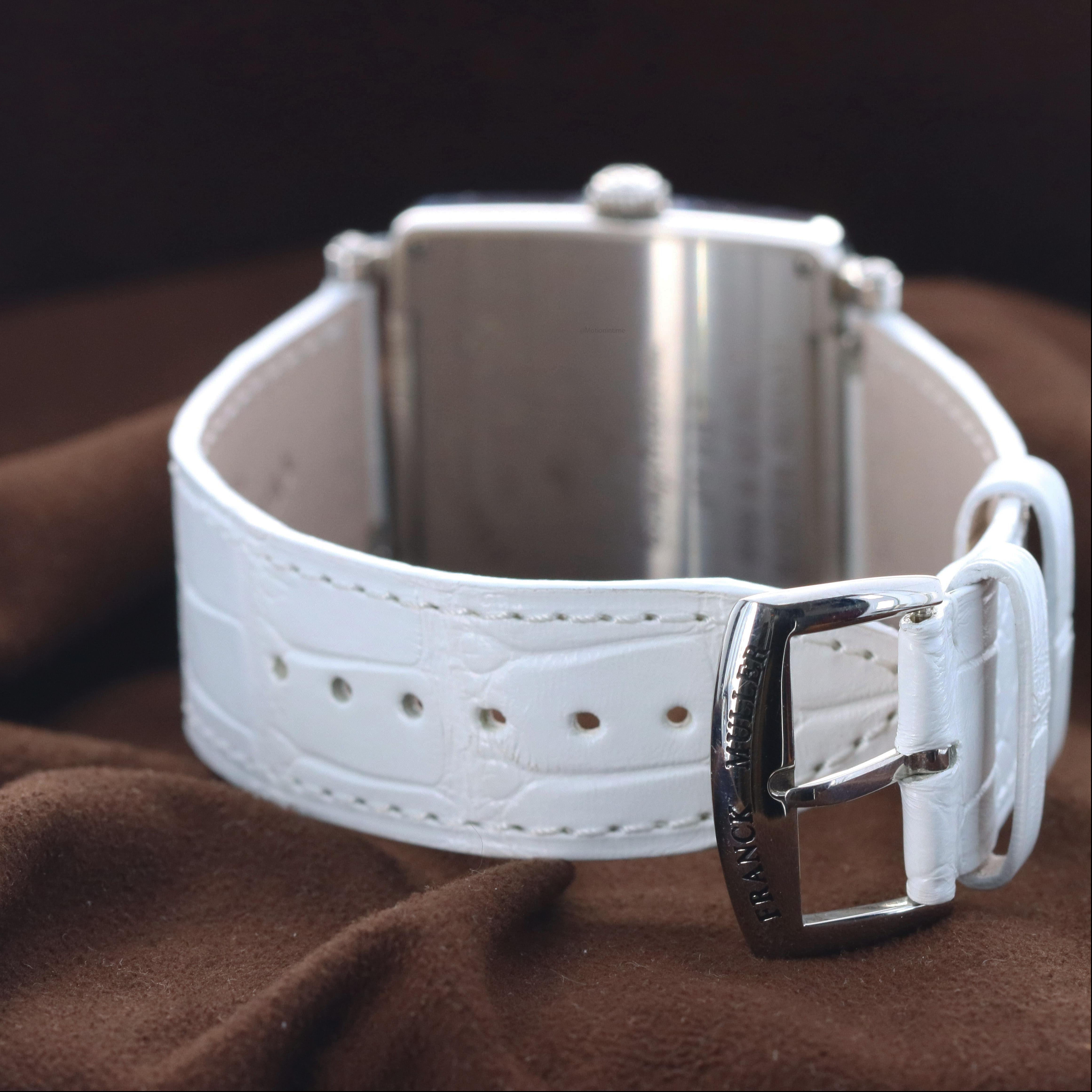 Franck Muller Master Square Steel / Silvered 6002 M QZ R