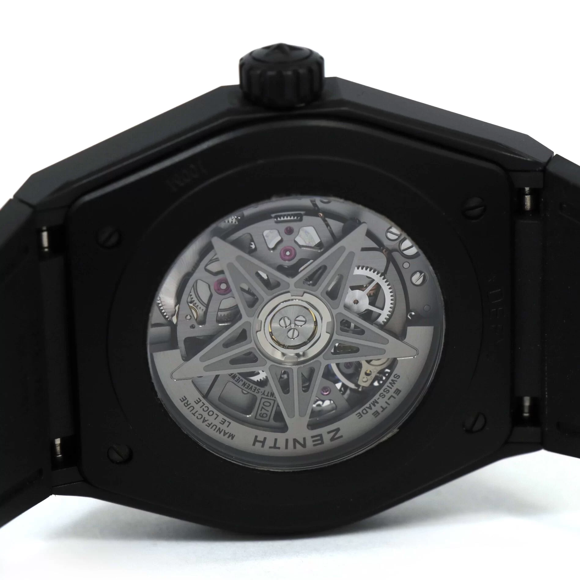 Zenith Defy Classic Black Ceramic 49.9000.670/77.R782 Zenith Watch