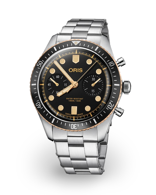 Oris Divers Sixty-Five Chronograph 43 Steel / Bronze / Black