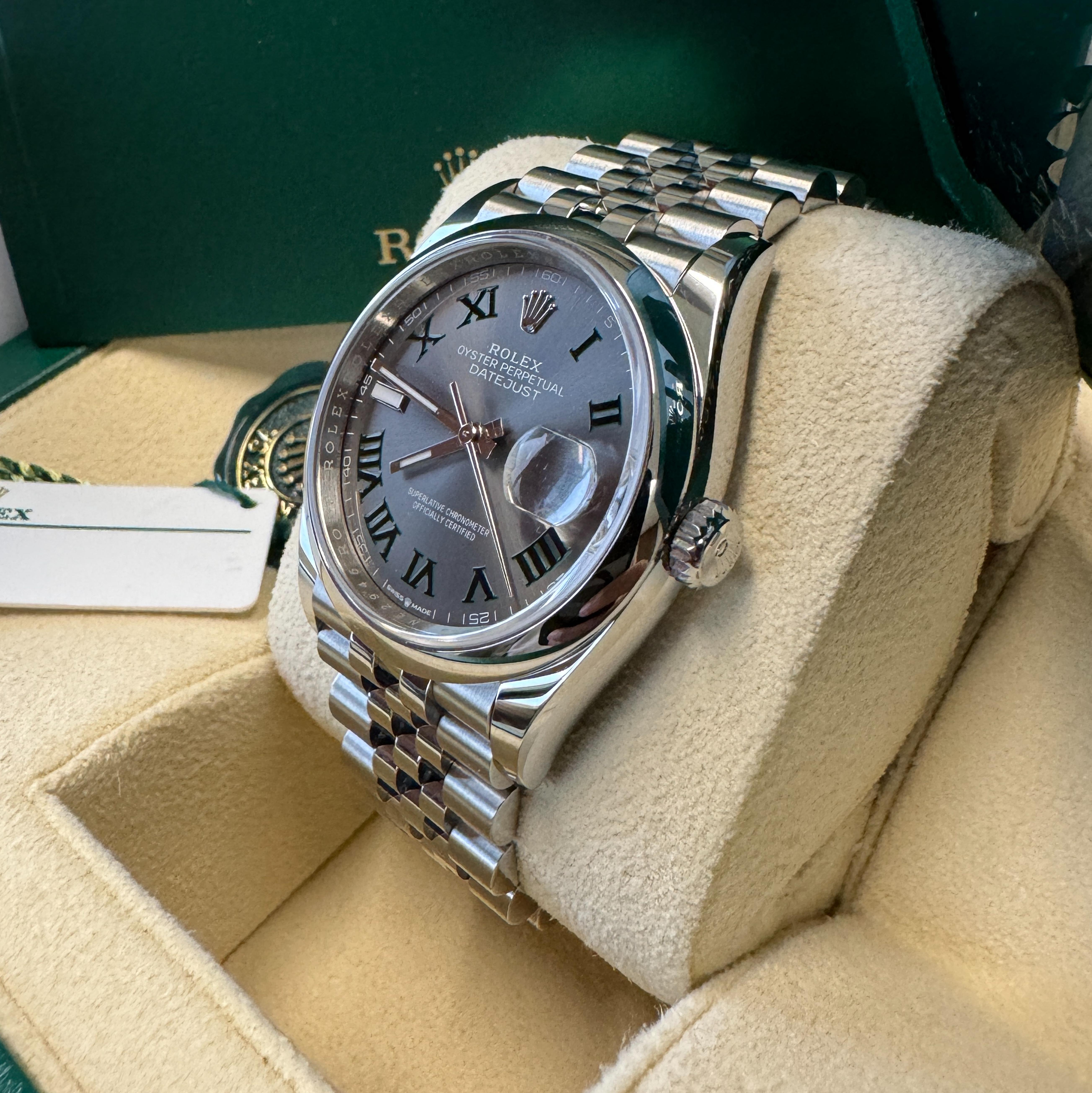m.c.A・T『Da Remix  II 12\" Disc Two』 Rolex Datejust 36 Smooth / Fluted-Motif / Jubilee 126200