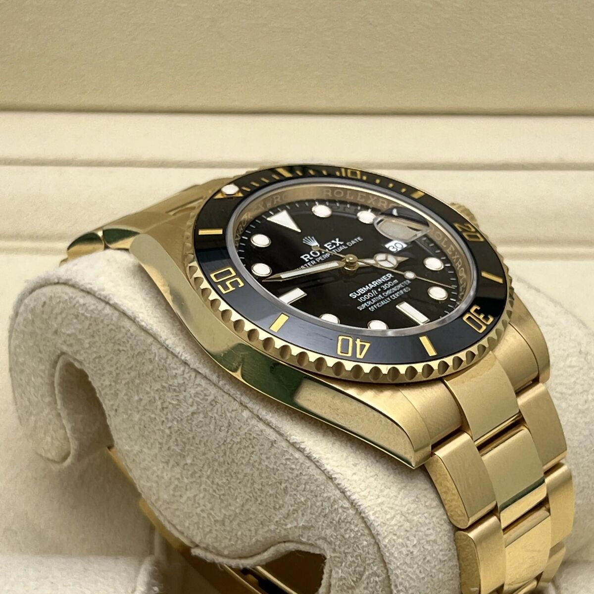 Pre-owned Rolex Submariner Gold (2018) 18kt 116618Ln