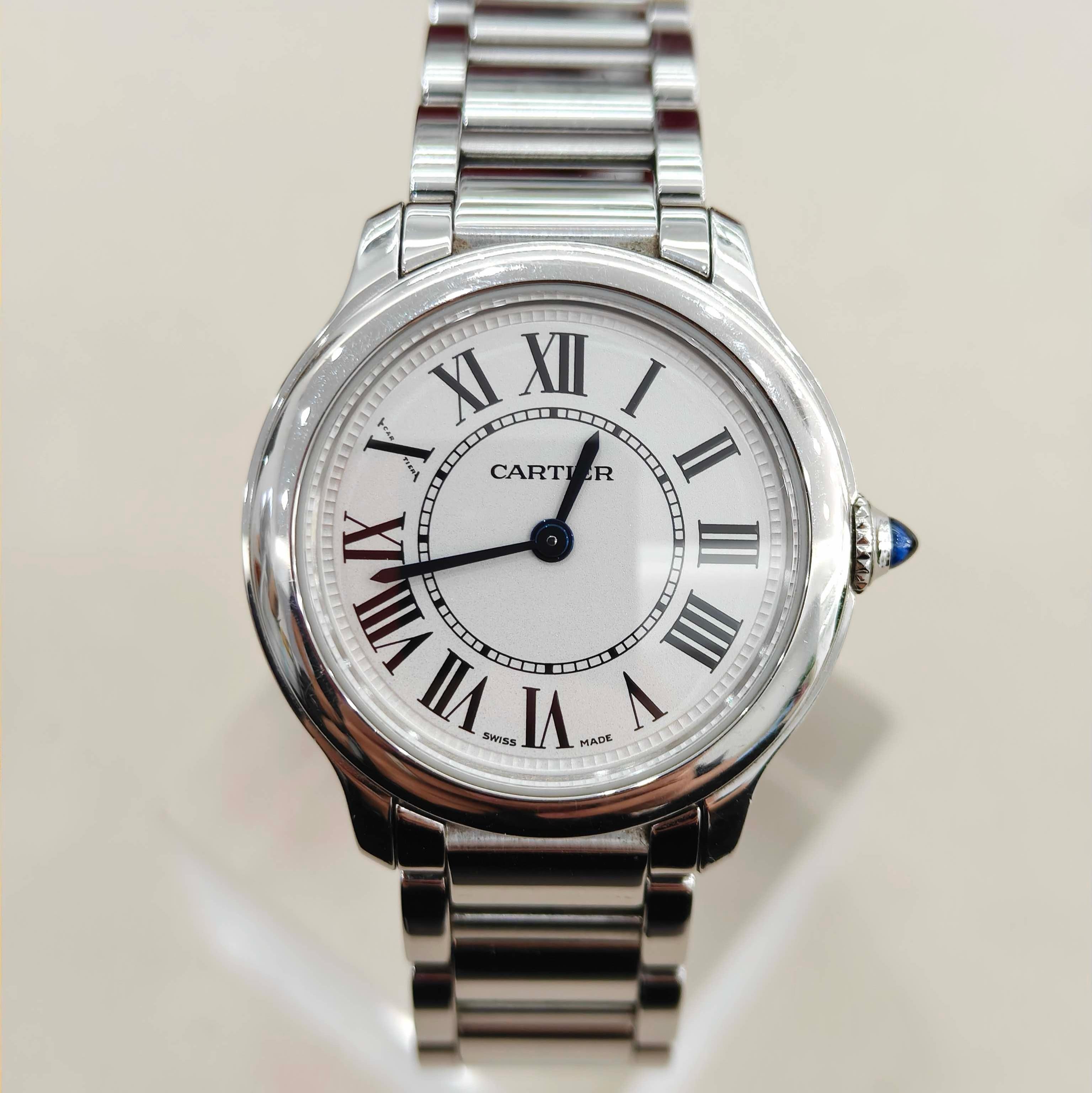 must de Cartier ストール マスト ドゥ カルティエ/マストタンクLM/ガーネットダイヤル/手