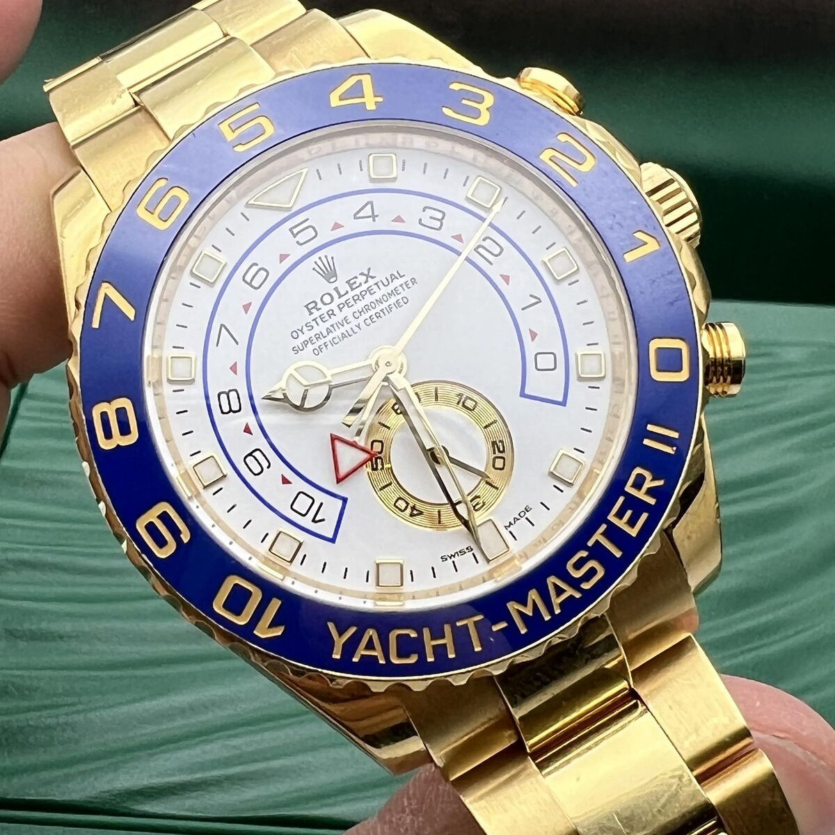 Rolex Yacht-Master II, 18K Yellow Gold, 44mm, Ref#116688-0002