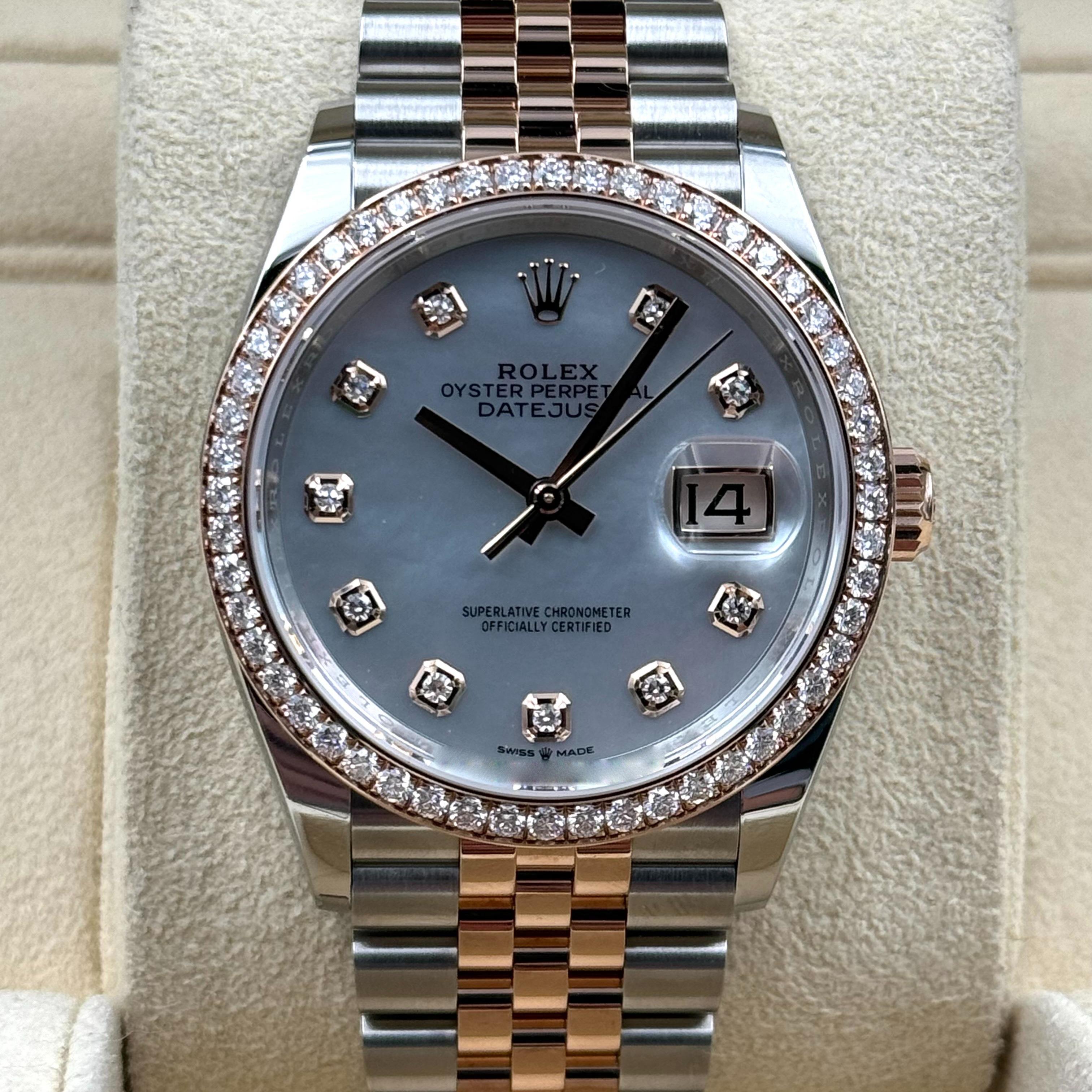 NEW 2025 Rolex Datejust 36mm 126283RBR Two-Tone Jubilee