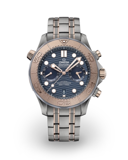 Chronograph Omega Ceramic Titanium Omega Seamaster Diver 300M