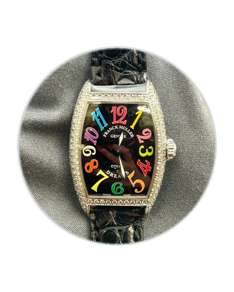Franck Muller Cintrée Curvex Color Dreams White Gold Franck Muller Cintrée Curvex Color Dreams White Gold