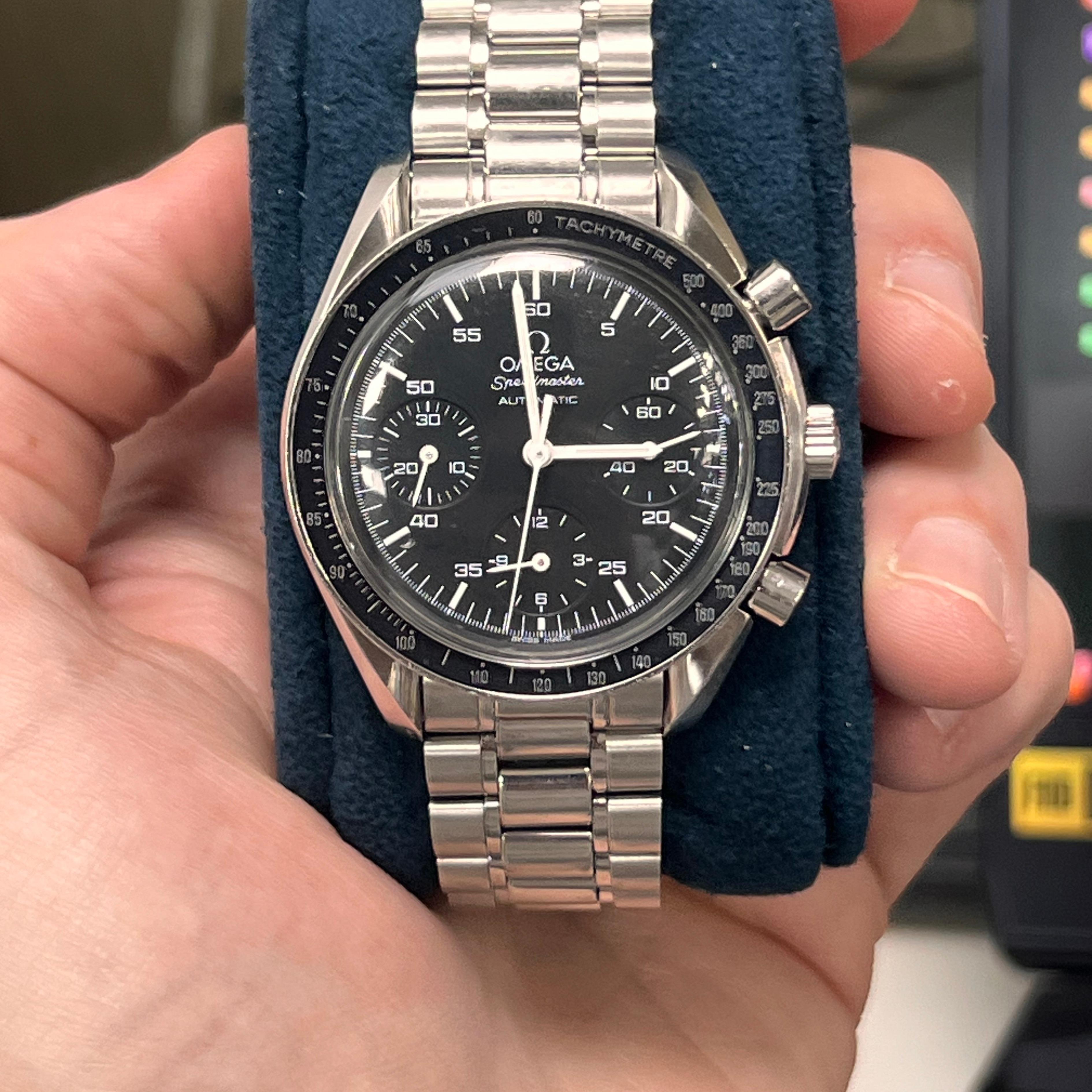 Omega Speedmaster Reduced Steel / Black 3510.50.00 Watches Omega Speedmaster Reduced Steel / Black 3510.50.00 Watches
