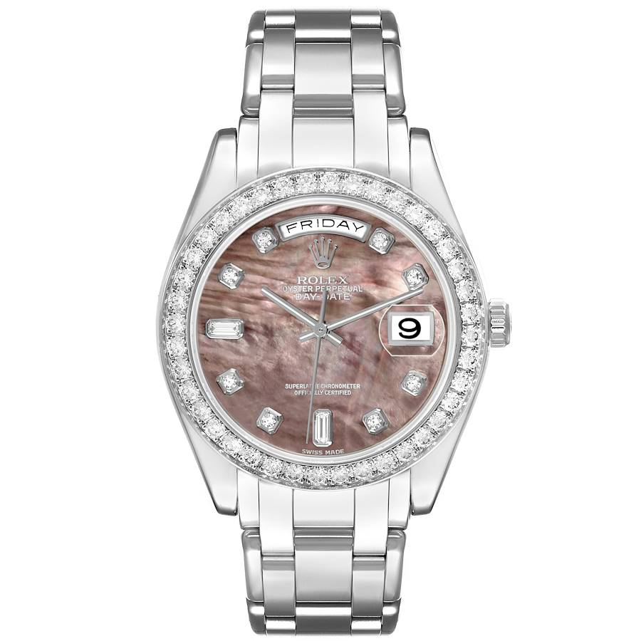 Mother Of Pearl Rolex Oyster Perpetual Datejust 18956 Rolex Day