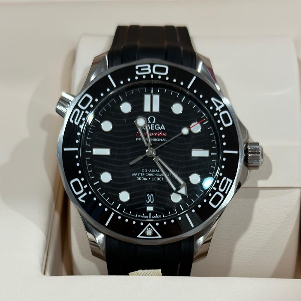 Omega seamaster 300m 2018 black sales