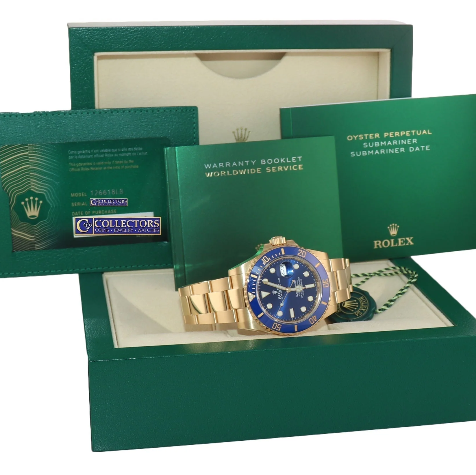 Rolex Submariner Date 41mm Factory Blue Dial ‘126613LB’