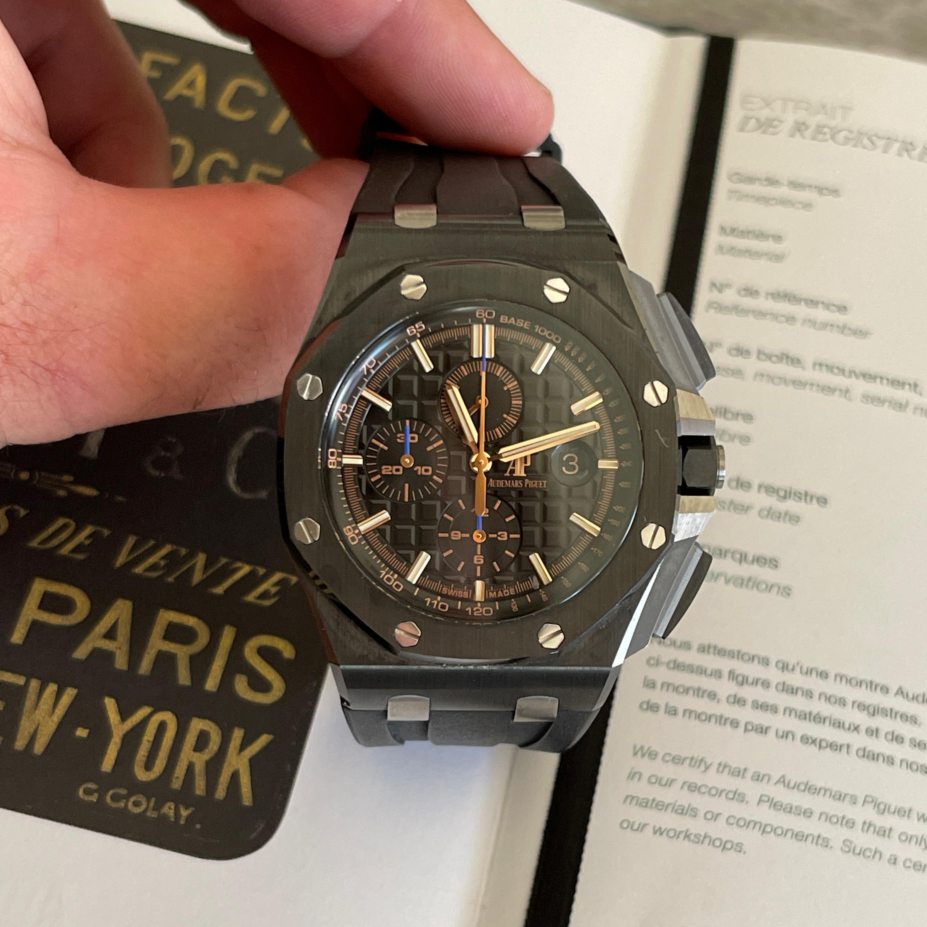 Audemars Piguet Royal Oak Offshore Chronograph 44 Ceramic / Black