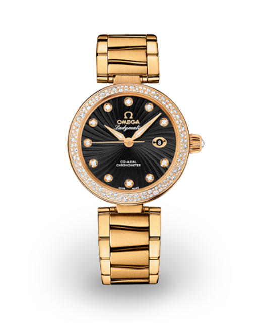 Omega LadyMatic Yellow Gold | Authenticated In-House | Bezel