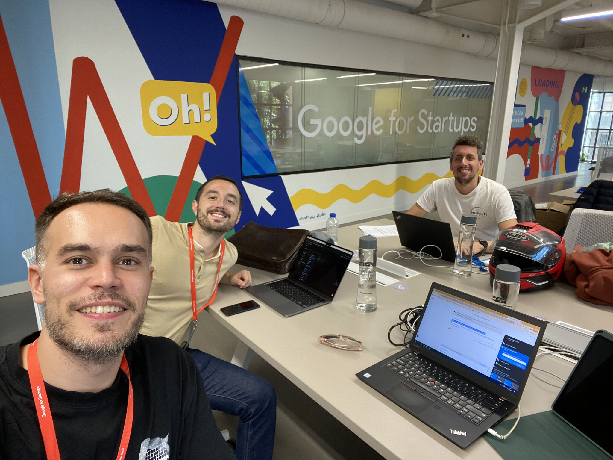Nuestro equipo en Google for Startups