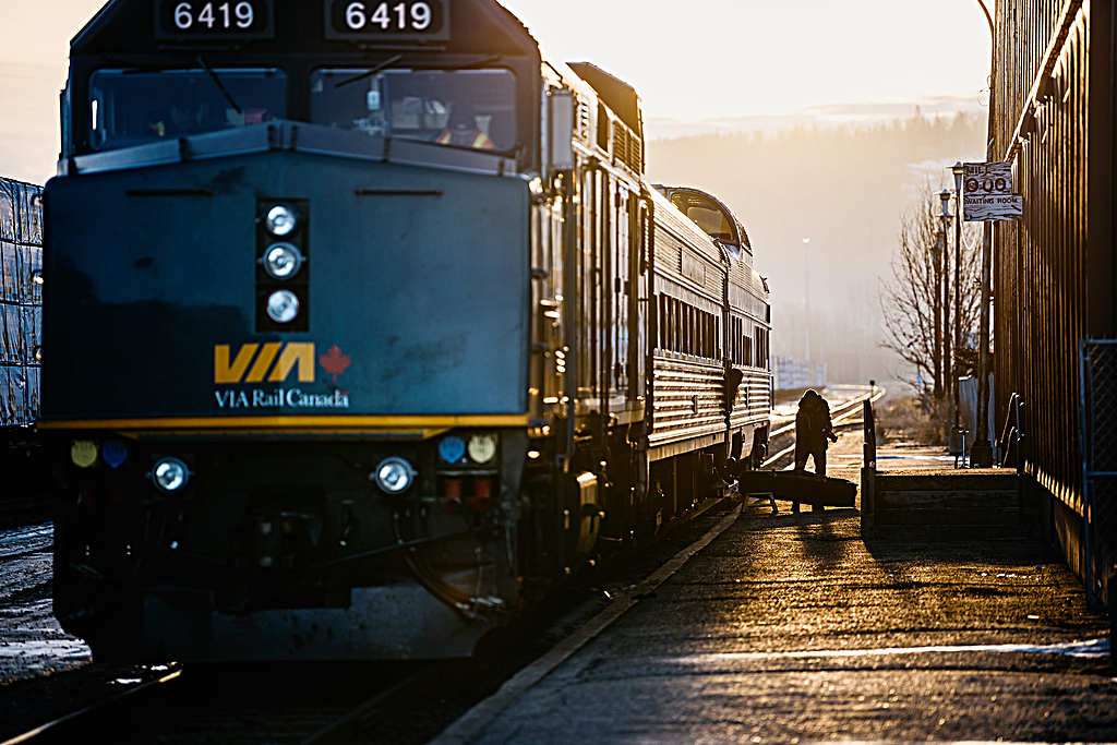 VIA Rail - Depart Vancouver