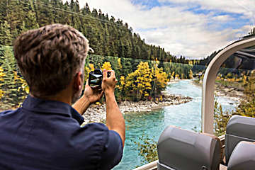 Aboard the Rocky Mountaineer