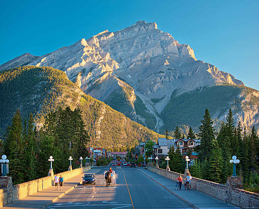 Arrive in Banff