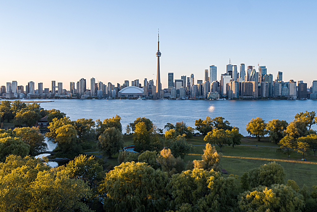 Arrive in Toronto