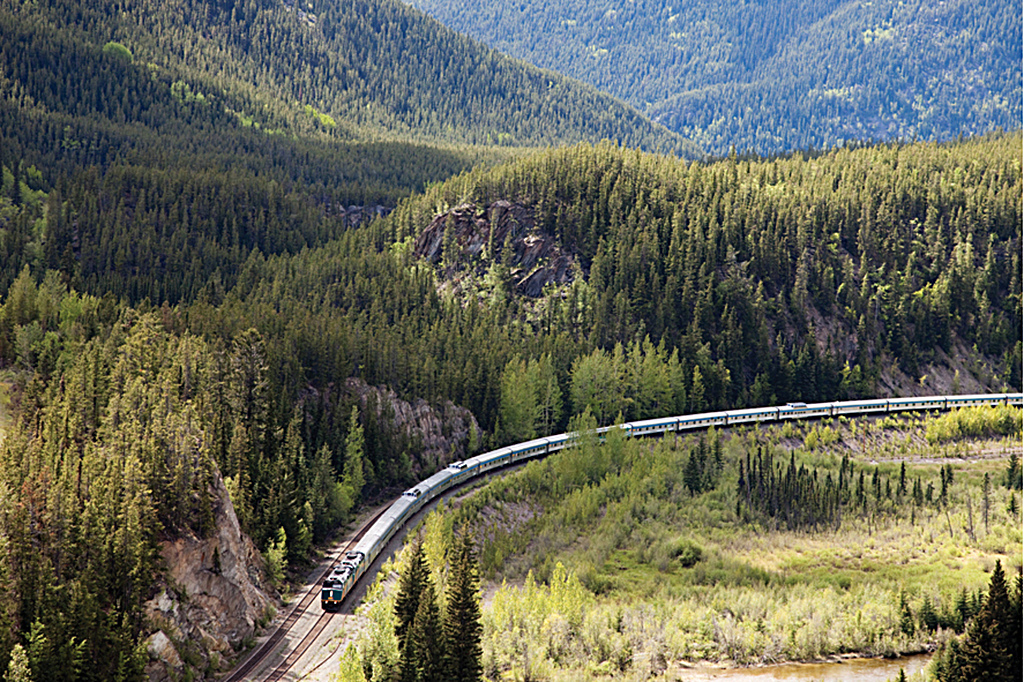 VIA Rail - Depart Jasper 