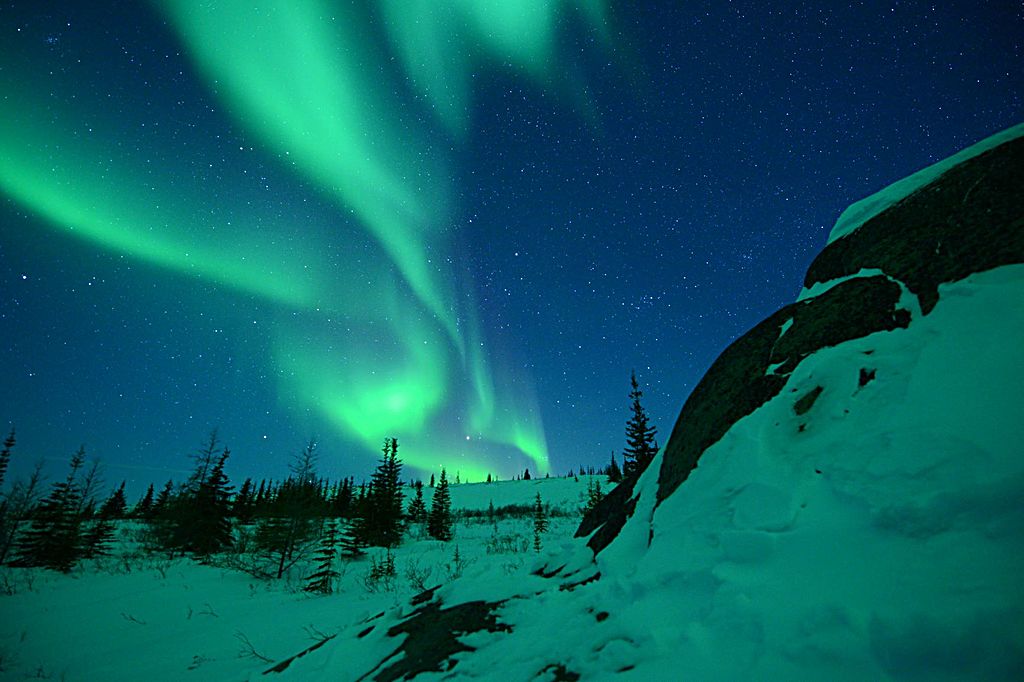 Explore the North, view the aurora borealis