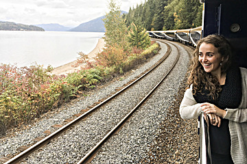 Rocky Mountaineer Train - Jasper to Quesnel