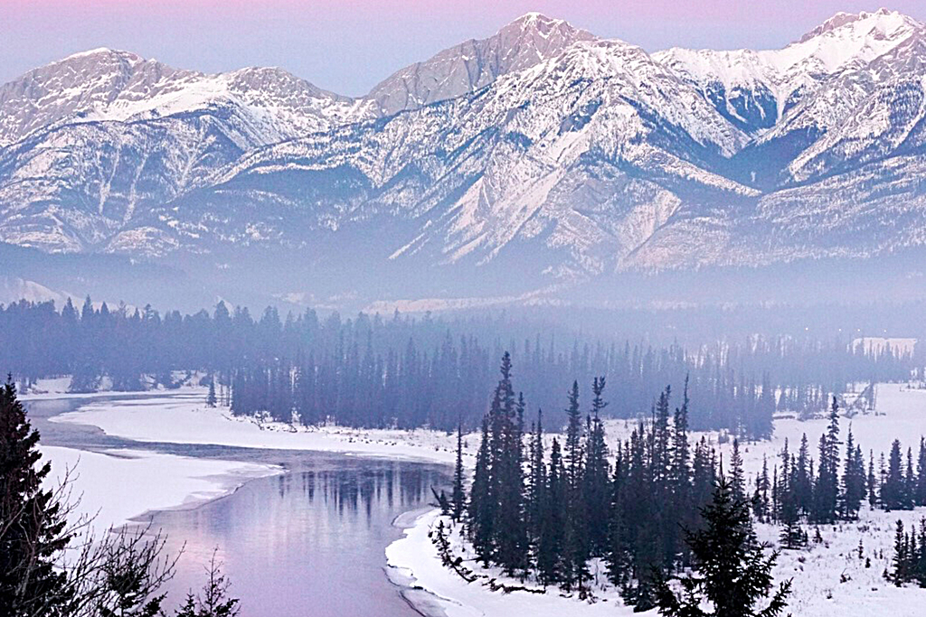 Winter in the Rockies