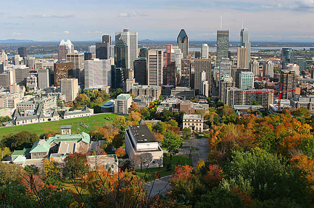 Arrive in Montreal 