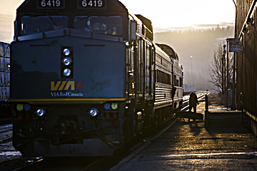 VIA Rail - Depart Vancouver