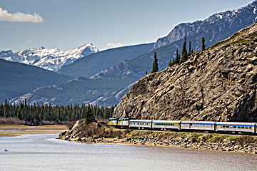 VIA Rail - Depart Jasper 