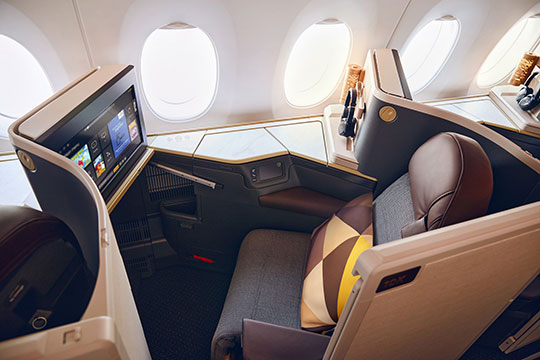 Etihad Business Class