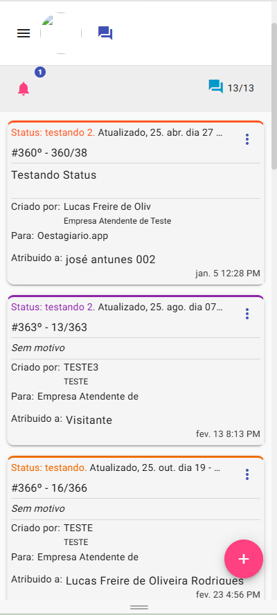 Chamados 3