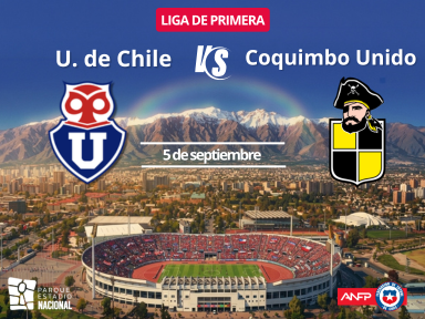 Liga de Primera: la U recibirá al campeón