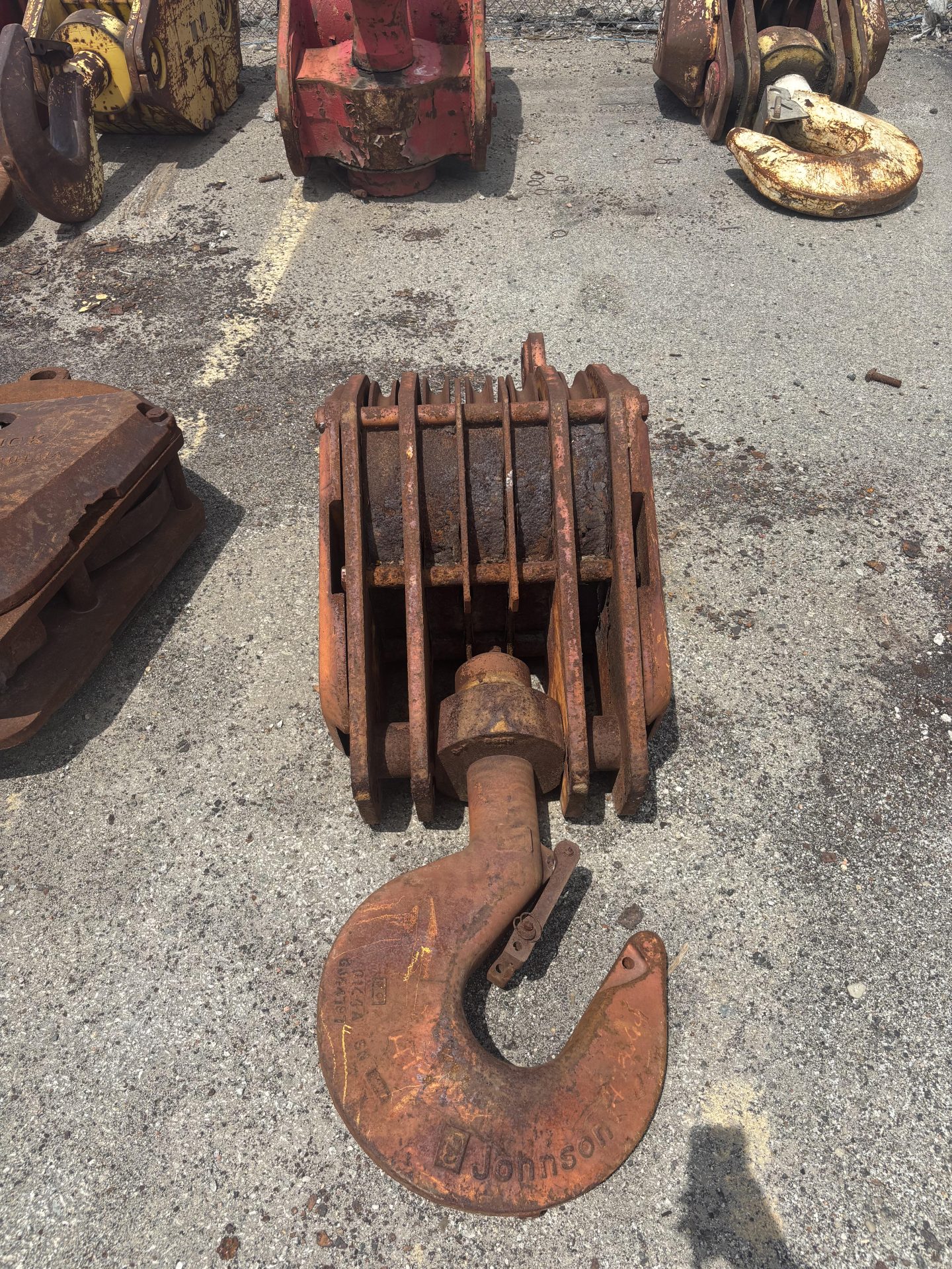 Johnson Five Sheave Block