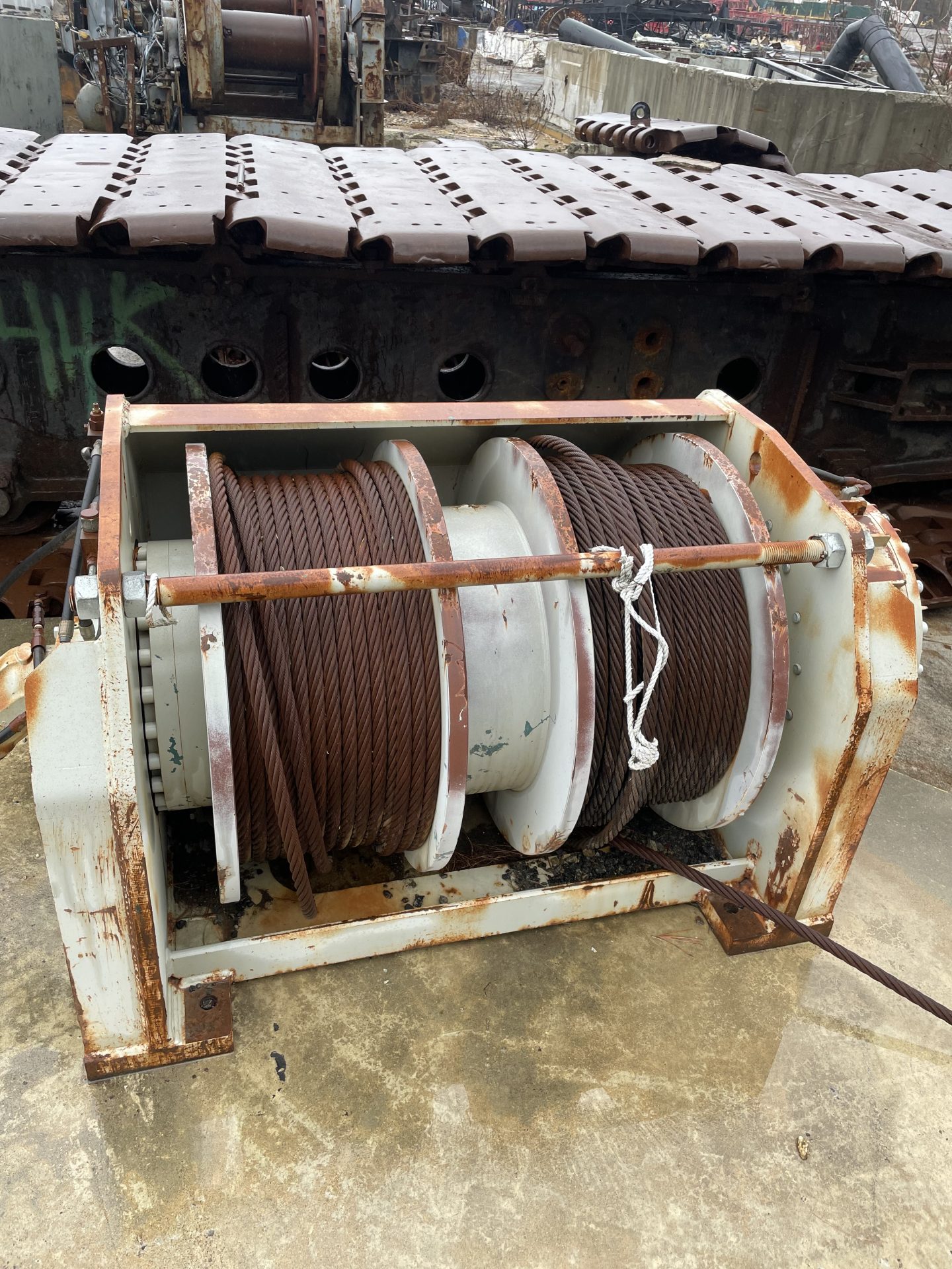 Siebenhaar Two Drum Hydraulic Winch