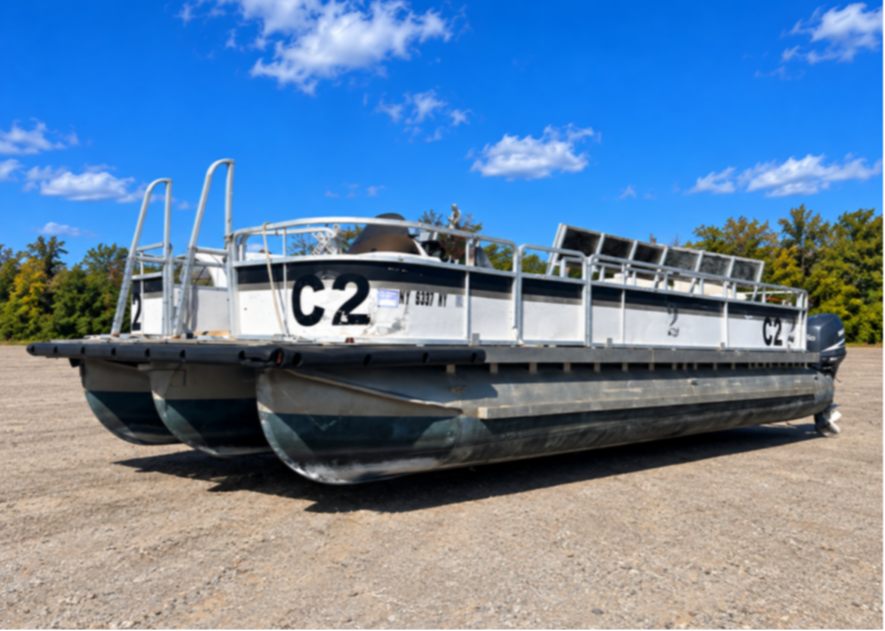 24 Ft Pontoon Boat