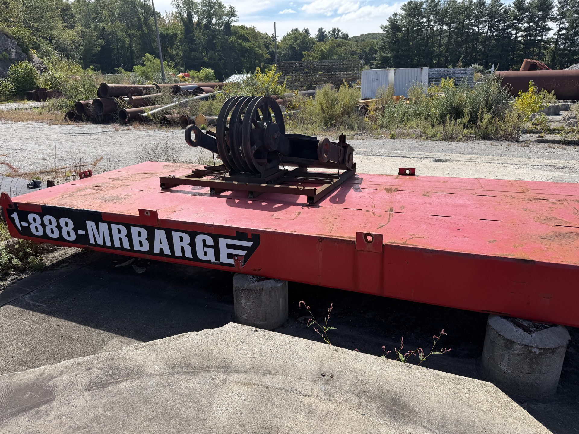 Counterweight Tray for a Manitowoc 4100 Ringer