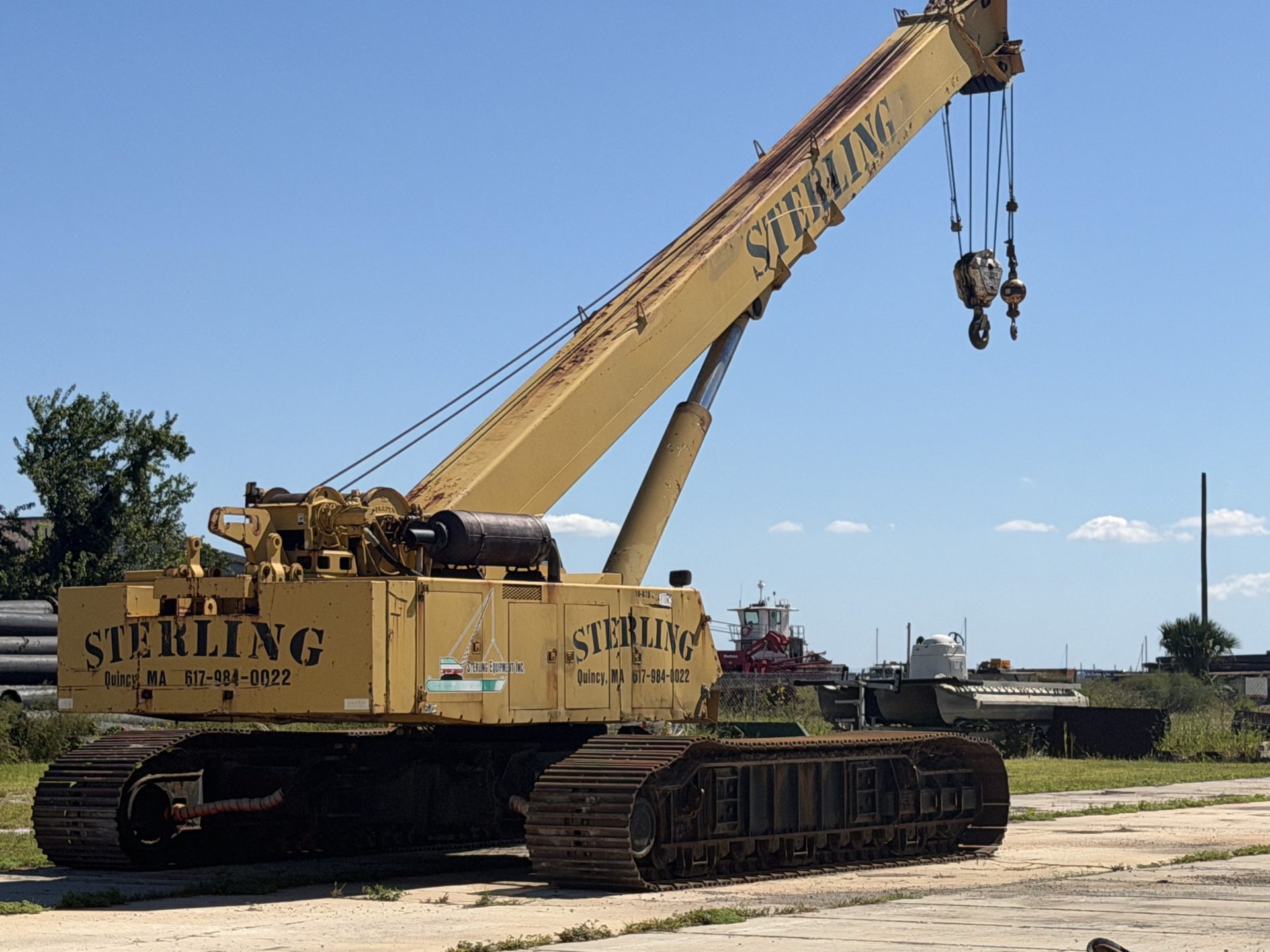 Mantis Hydraulic Crawler Crane - 50 Ton