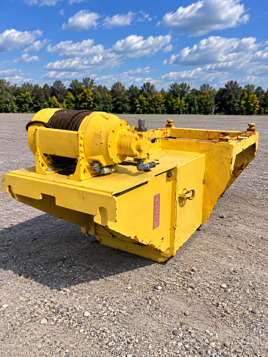 Flexifloat 24" Round Spudwell with MASTER Winch - Qty. 2 Available