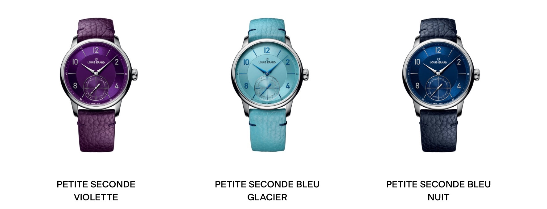 Louis Erard Excellence Petite Seconde Ice Blue