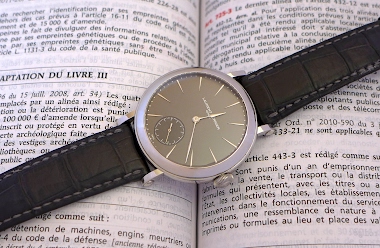 AHCI Laurent Ferrier Montre D Ecole Steel