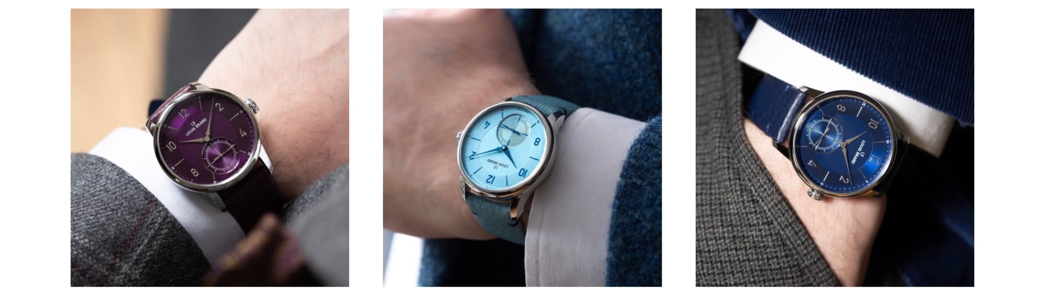 Louis Erard Excellence 39 mm Watch in Terracotta Dial