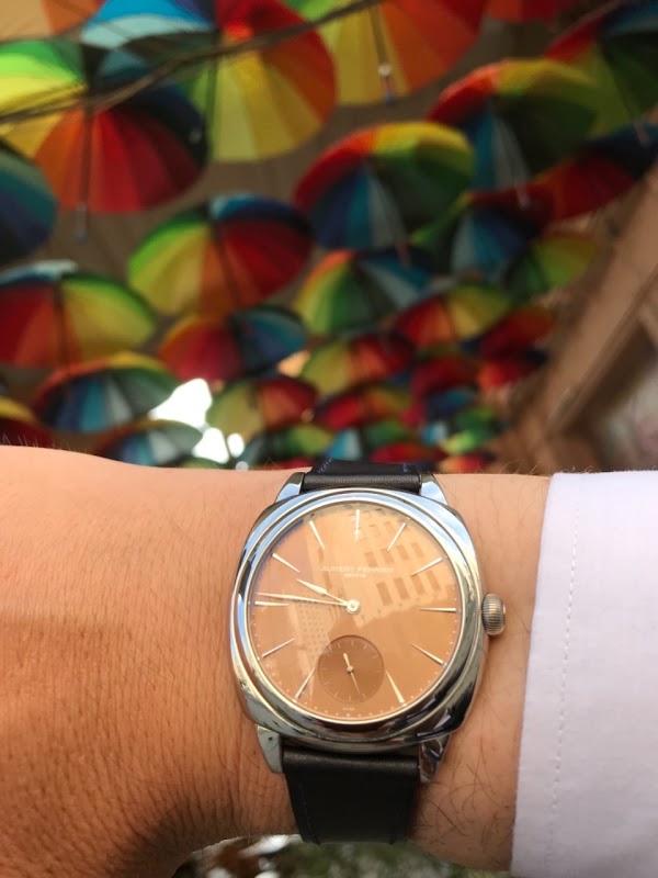 Laurent Ferrier Galet Square Micro-Rotor Autumn Dial