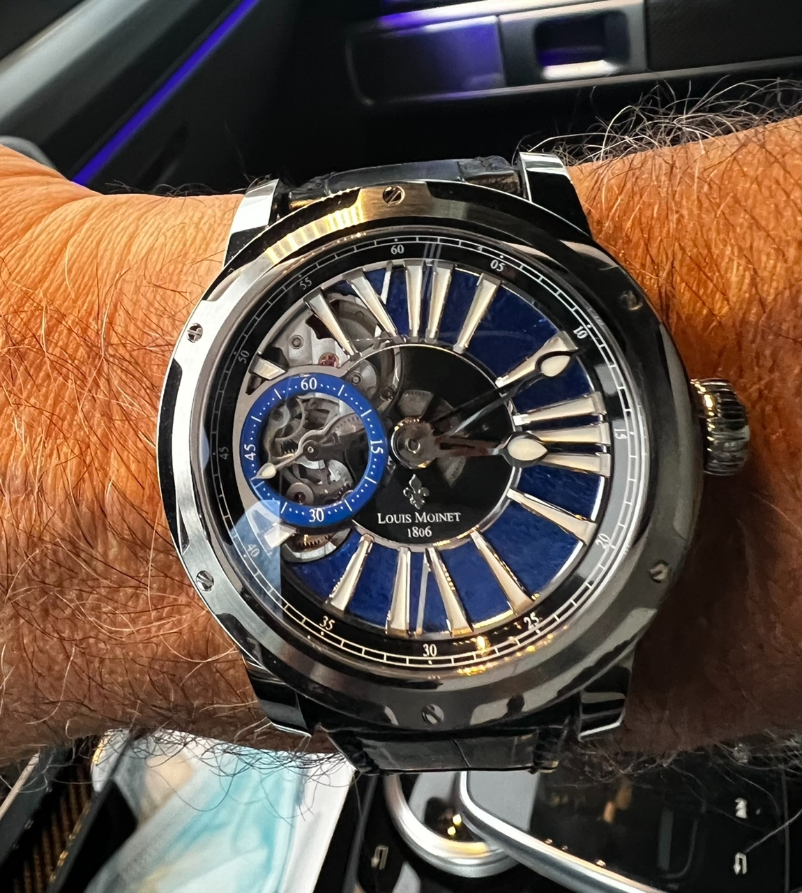 AHCI - Couple of watches I brought to Hawaii. One is my new acquisition. Louis  Moinet Moon.