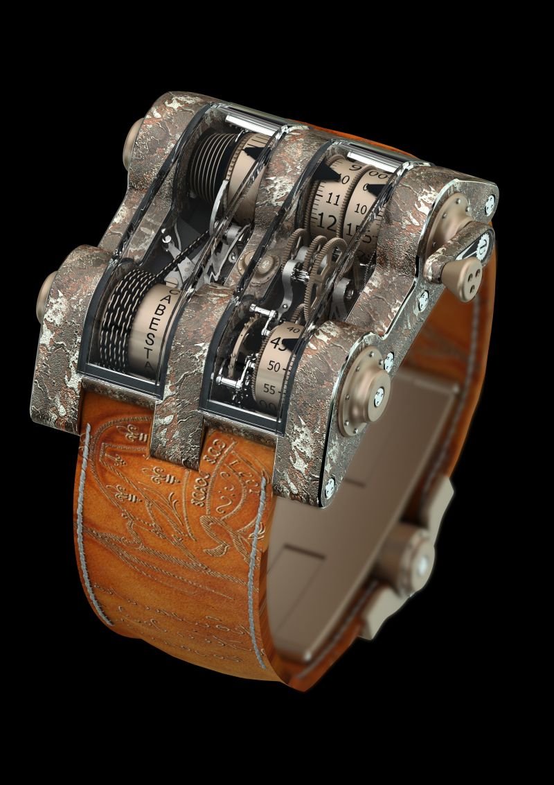 Cabestan Winch Tourbillon Vertical Watch - Steampunk Time | Fashion watches,  Luxury watches for men, Tourbillon
