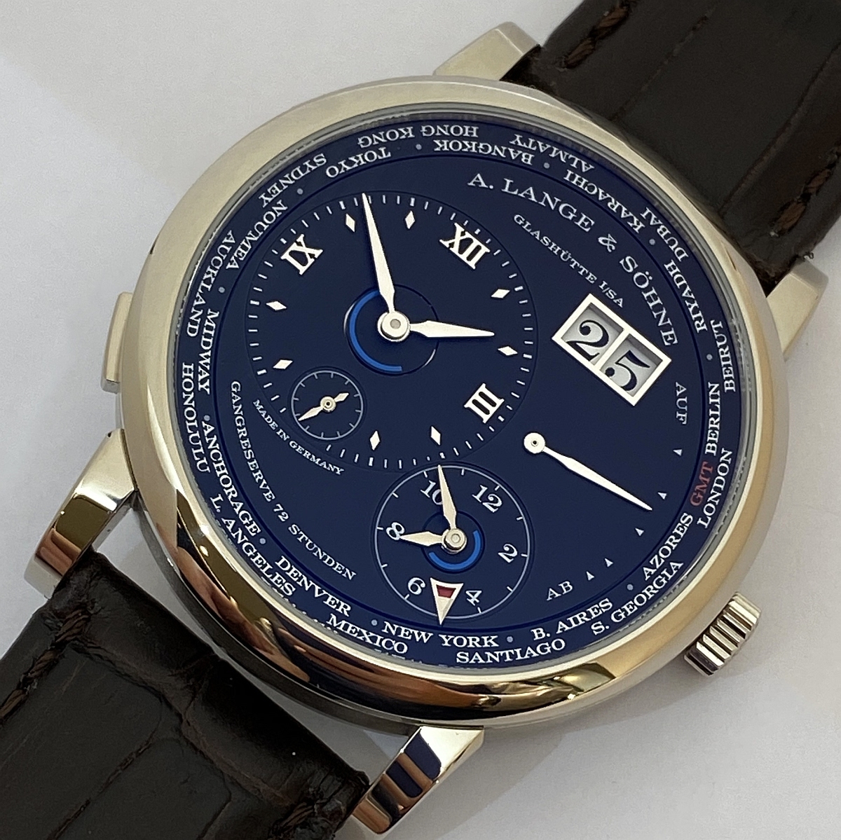 A. Lange & Söhne Lange 1 Time Zone Pink Gold