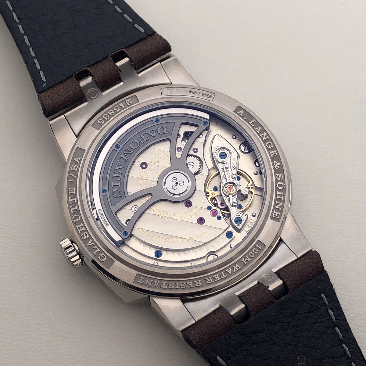 A Lange Sohne Hands On Review Of The Lange Sohne Odysseus In White Gold